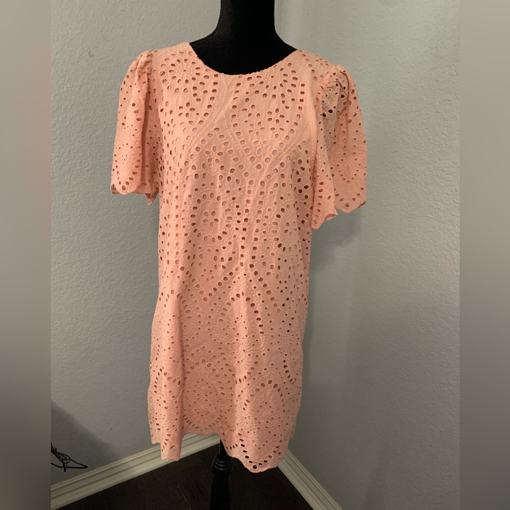 Loveriche Shift Dress Peach color size L